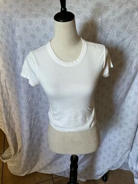 Abound White Short Sleeve Crewneck Tee